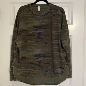 Altar’d State Camo Crewneck 